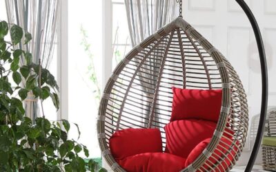 10 sillas colgantes para tu jardín o terraza